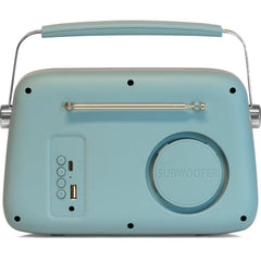 Madison FREESOUND-VR40BLU-MAT Portable Vintage Radio Bluetooth USB FM