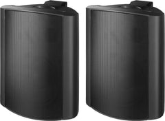 Monacor MKS-88/SW Pair Speaker 8" 80W 8ohm Black Install Wall Mounted