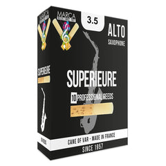 Marca Reed Saxophone Alto Superieure 3.5  - Pk Of 10