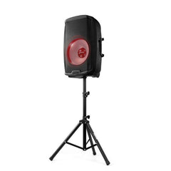 Gemini AS-2115BT-PK 2000 Watt 15" Active Multi-LED Bluetooth Loudspeaker w/ Stand