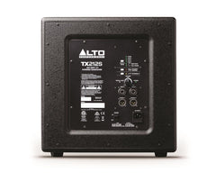 2x Alto TX310 10" Speaker 350w + 2x Alto TX212S 12" Subwoofer 900w with Cables and Poles
