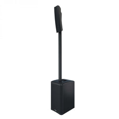 QSC KC12-BK Active 3-Way Column Loudspeaker System – 2-Pack (Black)