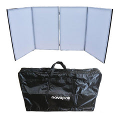 NovoPro DJS1 DJ Screen Foldable Black *B-Stock