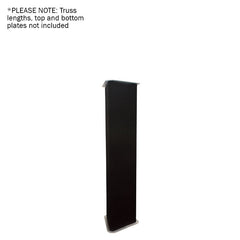 LEDJ Schwarz 1,0 m Tri Truss Sleeve/Socke