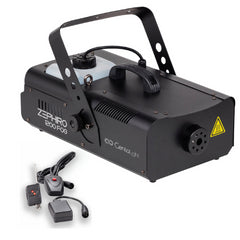 Centolight Zephiro Fog 1200w Nebelmaschine inkl. kabelgebundener und kabelloser Fernbedienung
