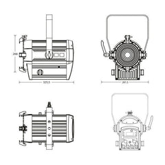 Showtec Performer 1000LED Fresnel MKII 3100K
