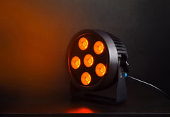 Citronic Silent PAR-180: 6 x 30W RGBWA+UV Silent PAR Can
