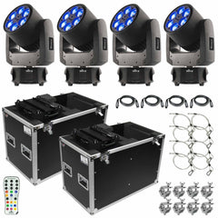 Chauvet Intimidator Trio LED Moving Head Beam Wash Effect 6-LED RGBW Package