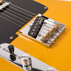 Vintage V52 Left Handed Electric Guitar - Butterscotch