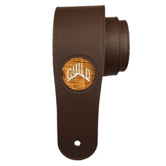 Thalia Guild 2.5" Black Strap - Black Ebony With Guild Pearl Logo