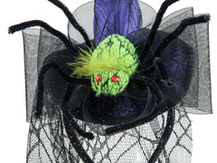 Costume d'Halloween Europalms Chapeau de sorcière avec araignée