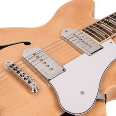 Vintage Semi-acoustic Guitar - Twin W90 - Natural Maple