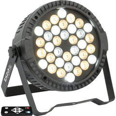 Ibiza Light THINPAR-36X1WHITE EXTRAFLACH PAR-PROJEKTOR - 36 x 1W WEISSE LED