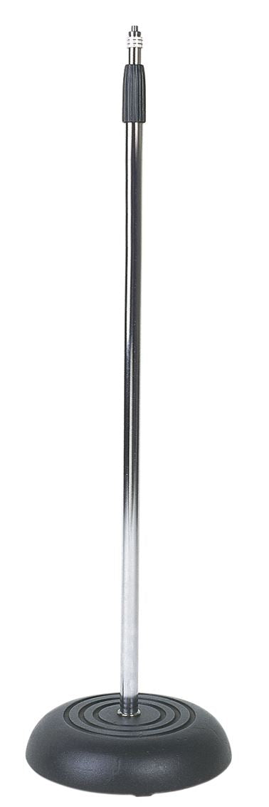 SoundLAB Microphone Stand with Heavy Cast Iron Round Base – Simply ...