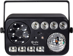 QTX GOBO HEX: 6-in-1 LED & Laser Effect