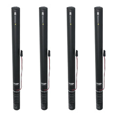 4x Showtec FX Shot 80CM Electric Streamer Cartridge (Silver Metallic)