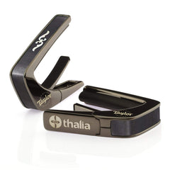 Thalia Taylor Black Chrome Finish Capo - 400 Series Renaissance Fingerboard Marker