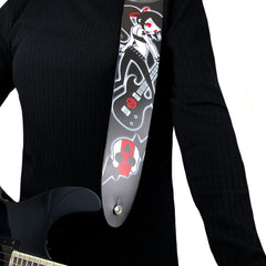 Perris 11056 2.5" David Bollt Leather Guitar Strap