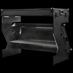 Showgear Portable Z-Style Table DJ Booth Counter Workstation Hybrid Flightcase *B-STOCK*