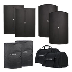 Avante 5600W Active PA Sound System Speaker A12 & A15S DJ Disco
