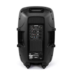 Gemini AS-2115BT-PK 2000 Watt 15" Active Multi-LED Bluetooth Loudspeaker w/ Stand