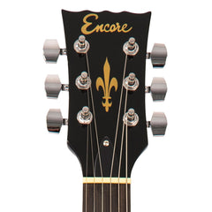 Encore Left Hand Electric Guitar - Gloss Black