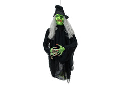 Europalms Halloween Fliegende Hexe 140 cm