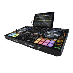 Reloop Mixon 4 DJ Controller inc Flightcase Carry Case DJ Disco Bundle