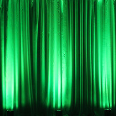 LEDJ Rapid QB1 Kabelloser LED-Uplighter (RGBW) in weißem Gehäuse