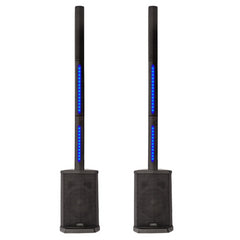 Kam KMPA600 Turmsäulenlautsprecher mit Beleuchtung 240 W Bluetooth