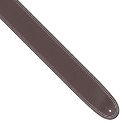 Perris 174 Double Stitched 2.5 Inch Leather Strap - Tan
