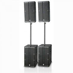 HK Audio L4-PACK4 Club Pack 4400 W DJ-Soundsystem PA-Aktivlautsprecher