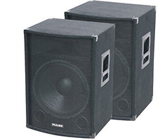 2 x Pulse PVS12 12" Speaker DJ PA Pair