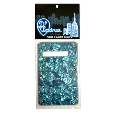 D'andrea Strat Back Plate - Aqua Pearl