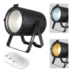LEDJ 200W COB LED CW/WW Par Lumière