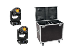 Eurolite Set 2X Led Tmh-S200 + Case
