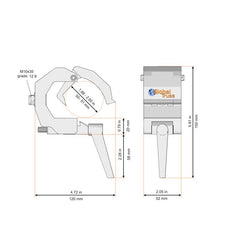 Global Truss Smart Coupler Silver (5076-1)
