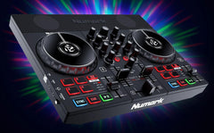 Contrôleur DJ Numark Party Mix avec spectacle de lumière intégré