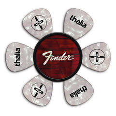 Fender® by Thalia Pick Puck – Red Angel Wing with Perine Logo