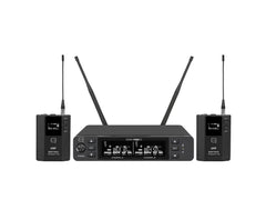 Q Audio QWM 1960 V3 Beltpack UHF Dual Headset Lapel UHF CH70