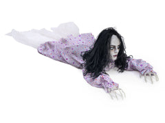 Europalms Halloween Figure Crawling Girl, 150Cm