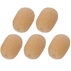 Pulse Beige Windshields for Headset Microphones (Pack of 5)