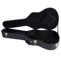 On Stage Hardshell Guitar Case - Classic - Black