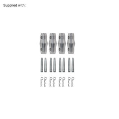 Global Truss F34 PL Box Corner 105 mm Adaptor (QLJJ22A)