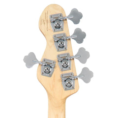 Vintage Vj75 5 String Bass - Maple Fb - Gloss Black