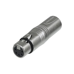 Adaptateur DMX Neutrik XLR, 3 broches mâle vers 5 broches femelle NA3M5F