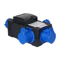 Boîtier de distribution PCE ST ANTON Entrée 32A 240V, Sortie 3 x 16A 240V, DMM