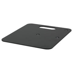 Plaque de base Wentex - 600(l) x 600(l)mm 14Kg Noir (revêtement en poudre)