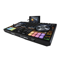 Reloop Mixon 4 Contrôleur DJ avec Flightcase Étui de transport DJ Disco Bundle