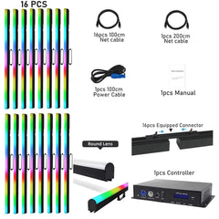 Thor LED 16 Way Pixel Bar Package inc Flightcase